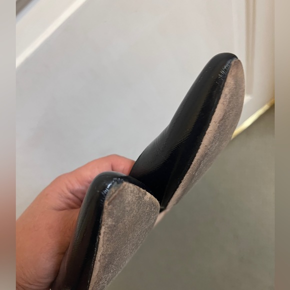 COLE HAAN Pointy Patent Leather Ballet Flat Shoe Ballerina Classic Minimalist xo - Picture 5 of 7